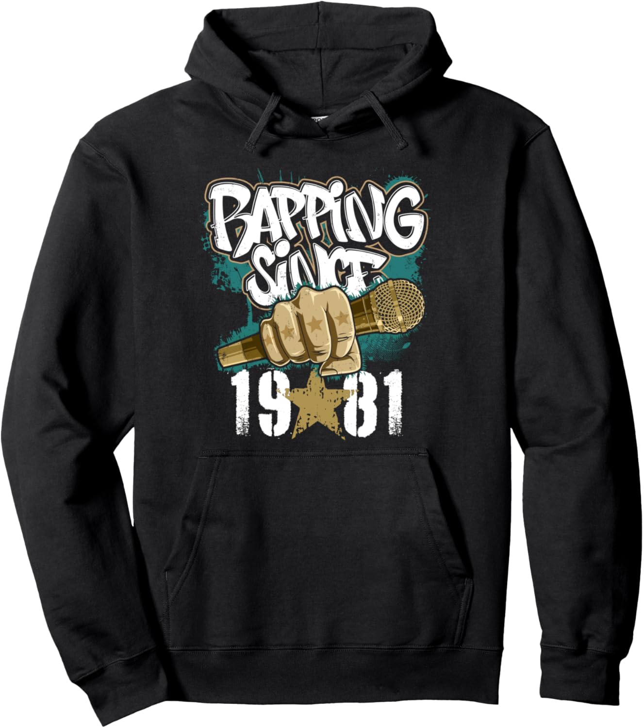 Подарок к 40-летию с 1981 года для любителя рэпа и хип-хопа. Толстовка Rap Music Apparel & Gifts By Eleventeez, черный
Подарок к 40-летию с 1981 года для любителя рэпа и хип-хопа. Толстовка Rap Music Apparel & Gifts By Eleventeez, черный