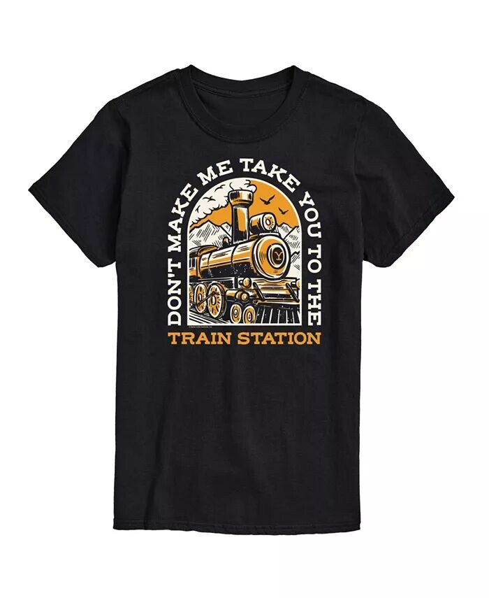 Мужская футболка с короткими рукавами Hybrid Apparel Dont Make Me Take You Train Station AIRWAVES, черный
Мужская футболка с короткими рукавами Hybrid Apparel Dont Make Me Take You Train Station AIRWAVES, черный