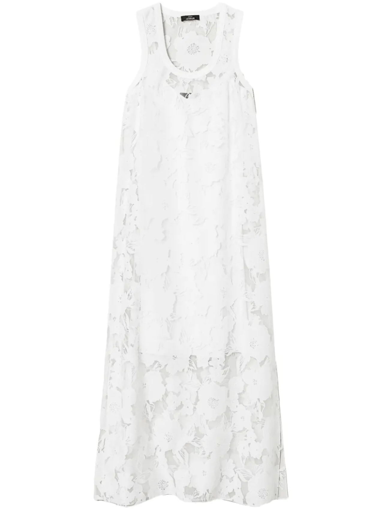 TWINSET платье из органзы с цветочной вышивкой, белый
TWINSET платье из органзы с цветочной вышивкой, белый