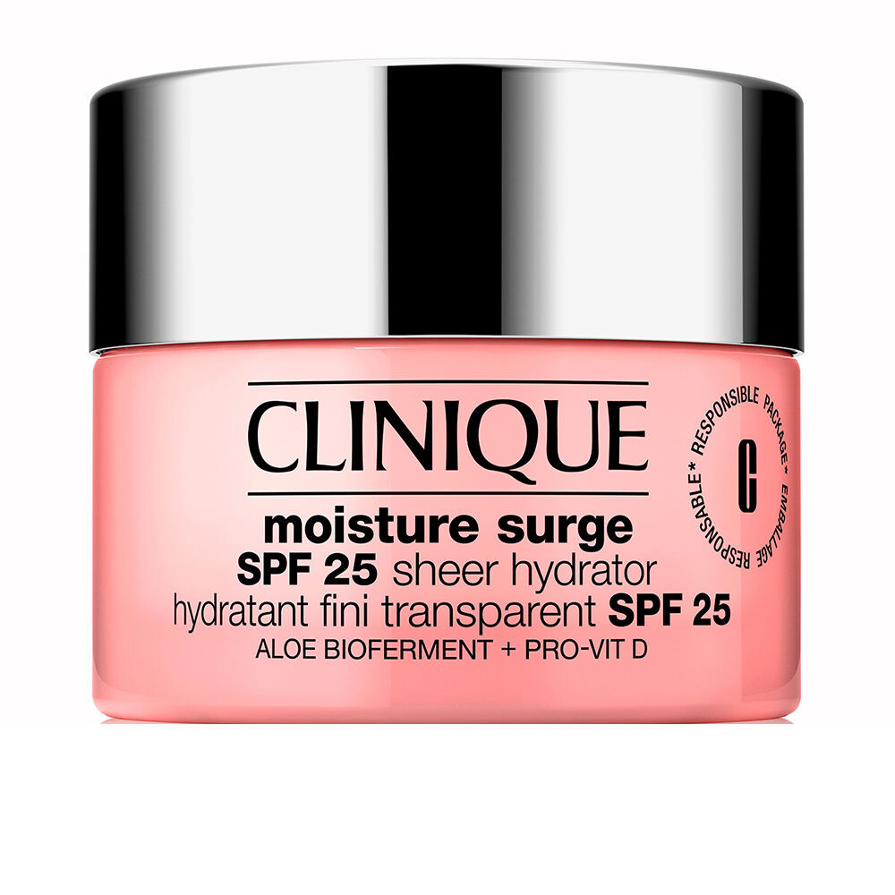 Увлажняющий крем для ухода за лицом Moisture surge spf 25 sheer hydrator Clinique, 50 мл
Увлажняющий крем для ухода за лицом Moisture surge spf 25 sheer hydrator Clinique, 50 мл