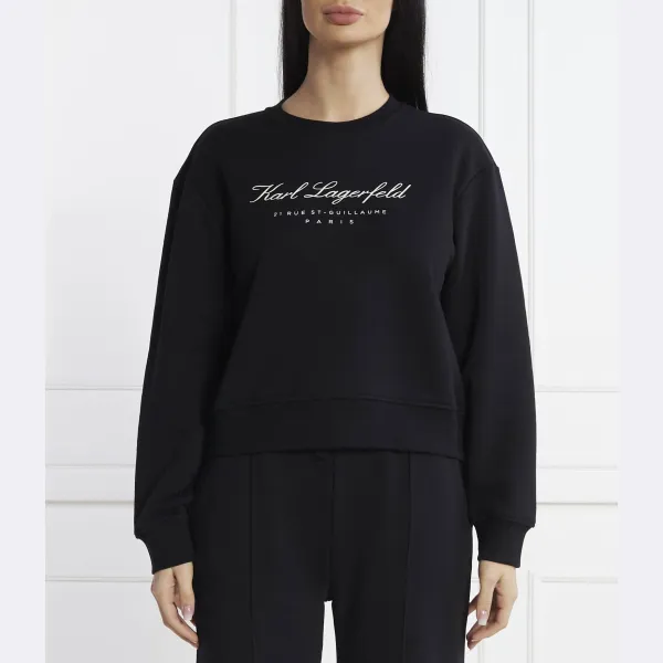 Толстовка свободного кроя Hotel Karl Karl Lagerfeld, черный
Толстовка свободного кроя Hotel Karl Karl Lagerfeld, черный