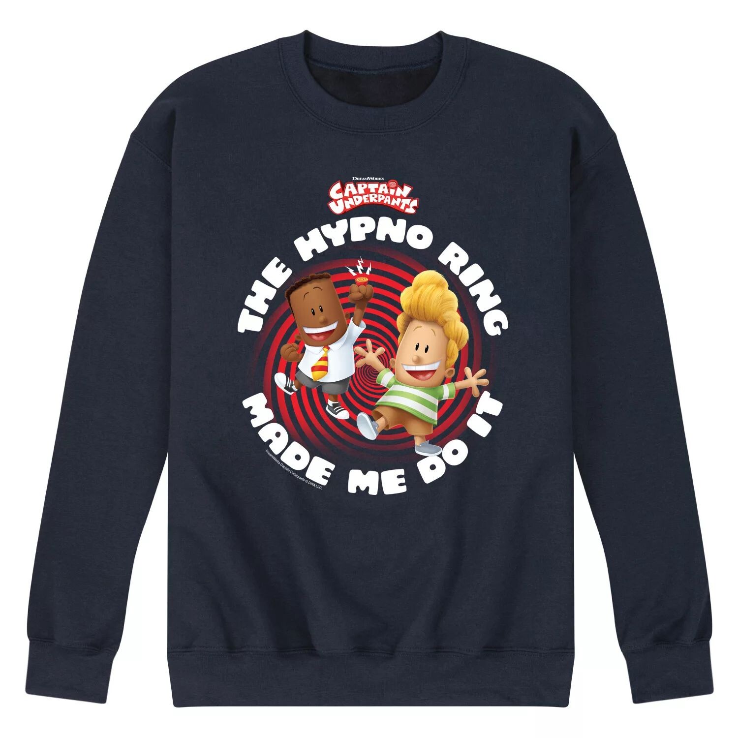 Мужские трусы Captain Underpants Hypno Ring, флисовый пуловер с рисунком Licensed Character
Мужские трусы Captain Underpants Hypno Ring, флисовый пуловер с рисунком Licensed Character