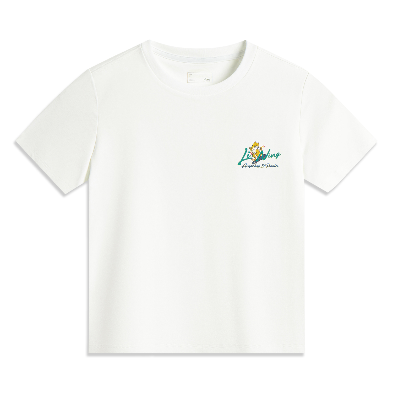 Футболка Sports Life Collection женская стандартная LINING, белый
Футболка Sports Life Collection женская стандартная LINING, белый