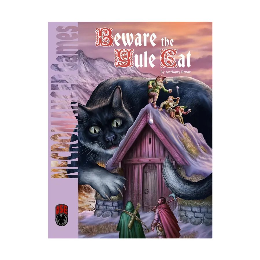 Beware the Yule Cat (Old School Essentials), OSR (Frog God Games), мягкая обложка
Beware the Yule Cat (Old School Essentials), OSR (Frog God Games), мягкая обложка