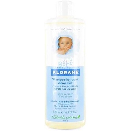 Нежный детский шампунь для распутывания волос, 200 мл, Klorane
Нежный детский шампунь для распутывания волос, 200 мл, Klorane