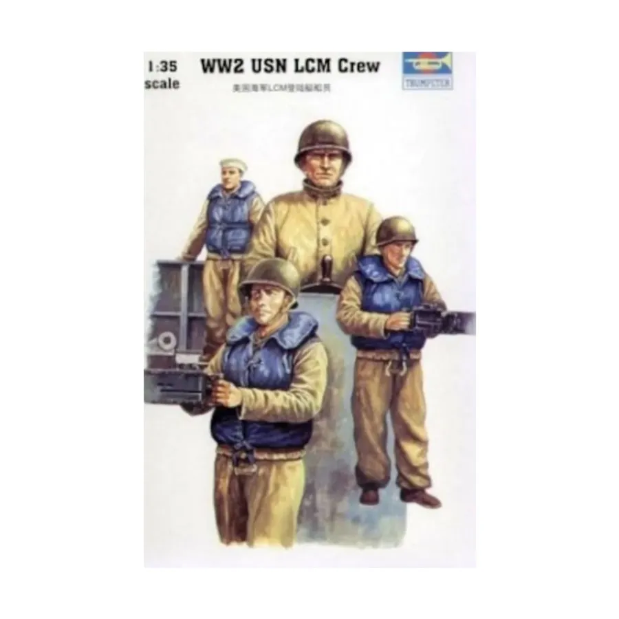 Экипаж USN LCM времен Второй мировой войны, Military Models (1:35) (Trumpeter Models)
Экипаж USN LCM времен Второй мировой войны, Military Models (1:35) (Trumpeter Models)