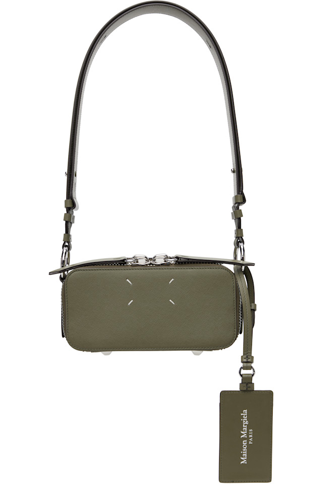 Маленькая кукольная сумка для фотоаппарата Maison Margiela, хаки
Маленькая кукольная сумка для фотоаппарата Maison Margiela, хаки