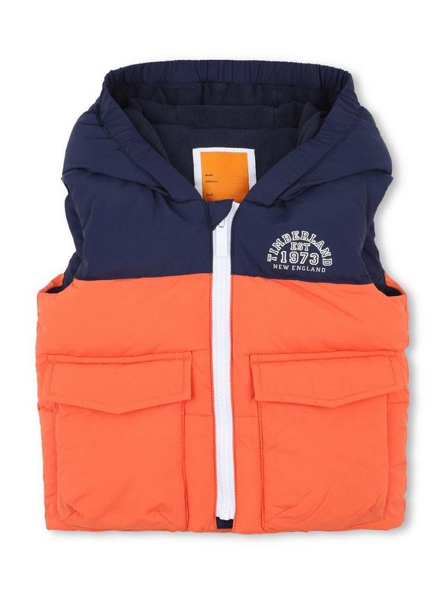 Детская худи-жилет с цветными блоками Timberland, Tigerlily
Детская худи-жилет с цветными блоками Timberland, Tigerlily