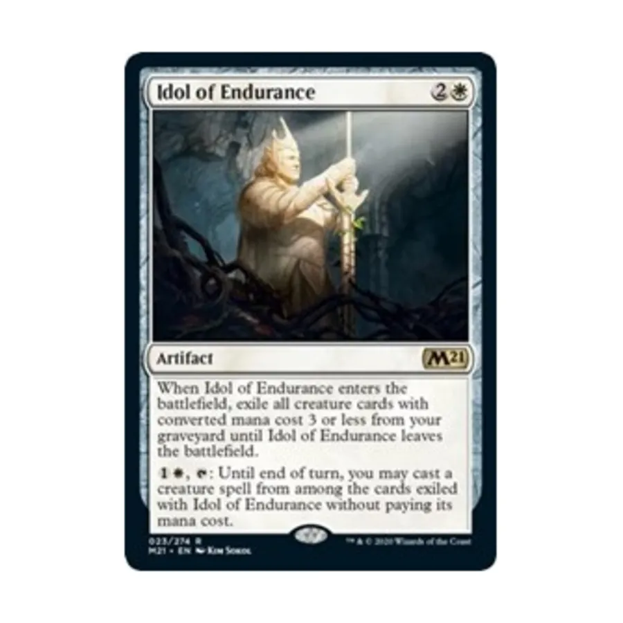 CCG Идол выносливости (клавиша R), MTG - Core Set 2021
CCG Идол выносливости (клавиша R), MTG - Core Set 2021