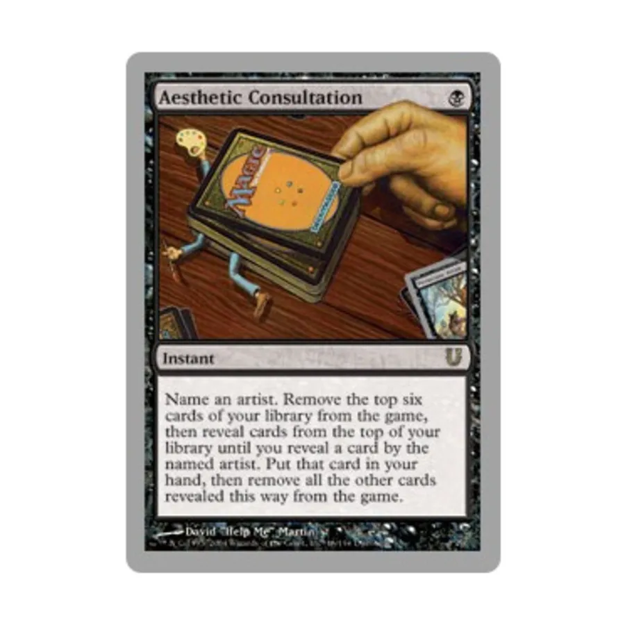 CCG Эстетическая консультация (R), MTG - Unhinged
CCG Эстетическая консультация (R), MTG - Unhinged