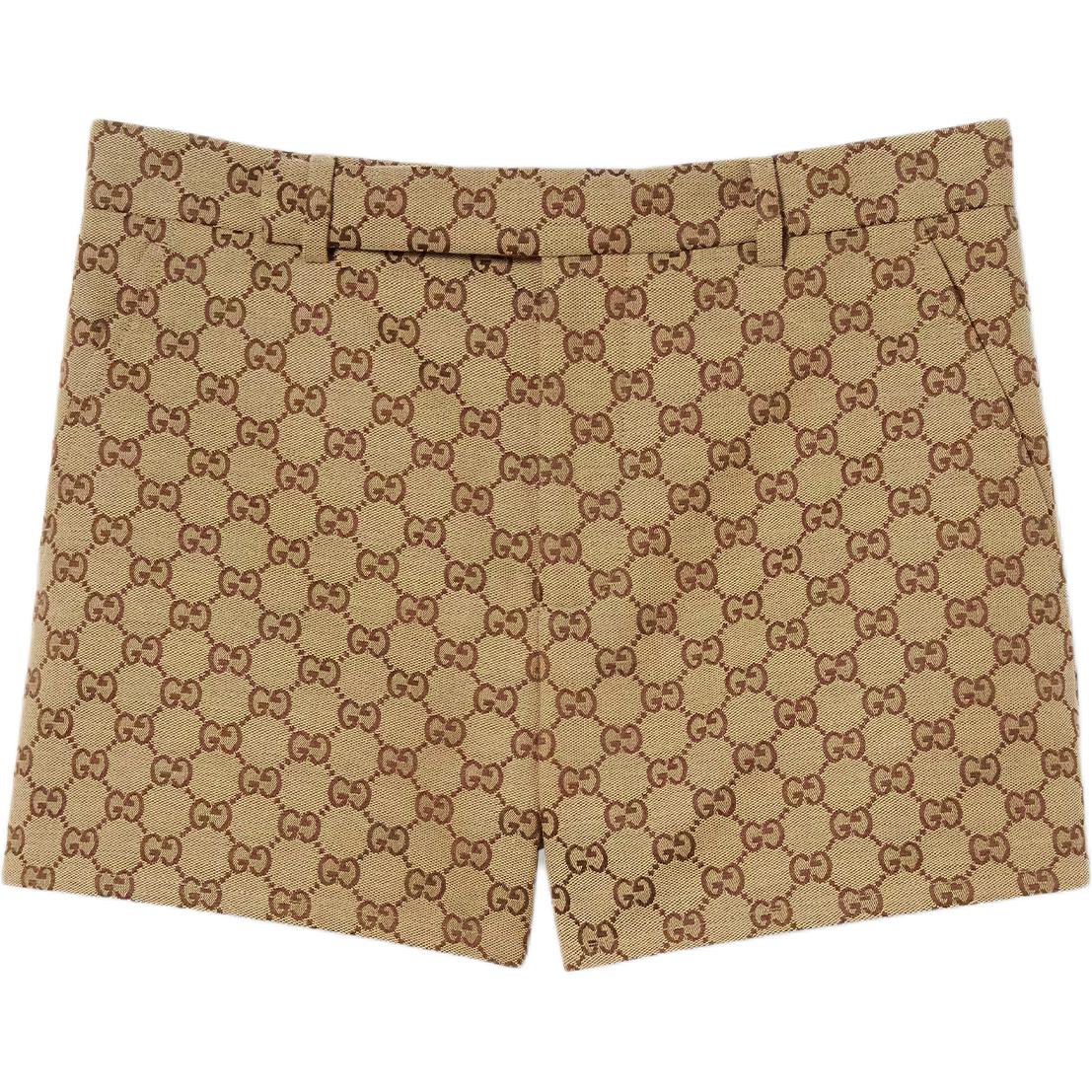 Хлопковые шорты GUCCI, коричневый
Хлопковые шорты GUCCI, коричневый