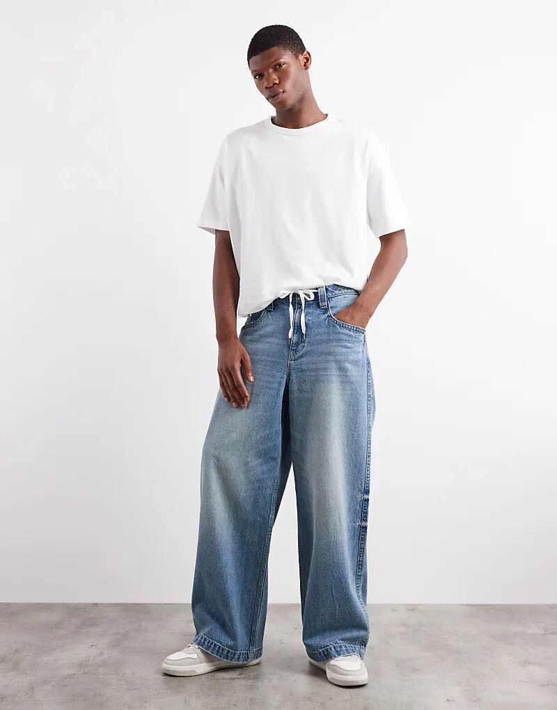 Джинсы ASOS DESIGN супер-мешковатого кроя с вышитым задним карманом светло-голубого цвета
Джинсы ASOS DESIGN супер-мешковатого кроя с вышитым задним карманом светло-голубого цвета