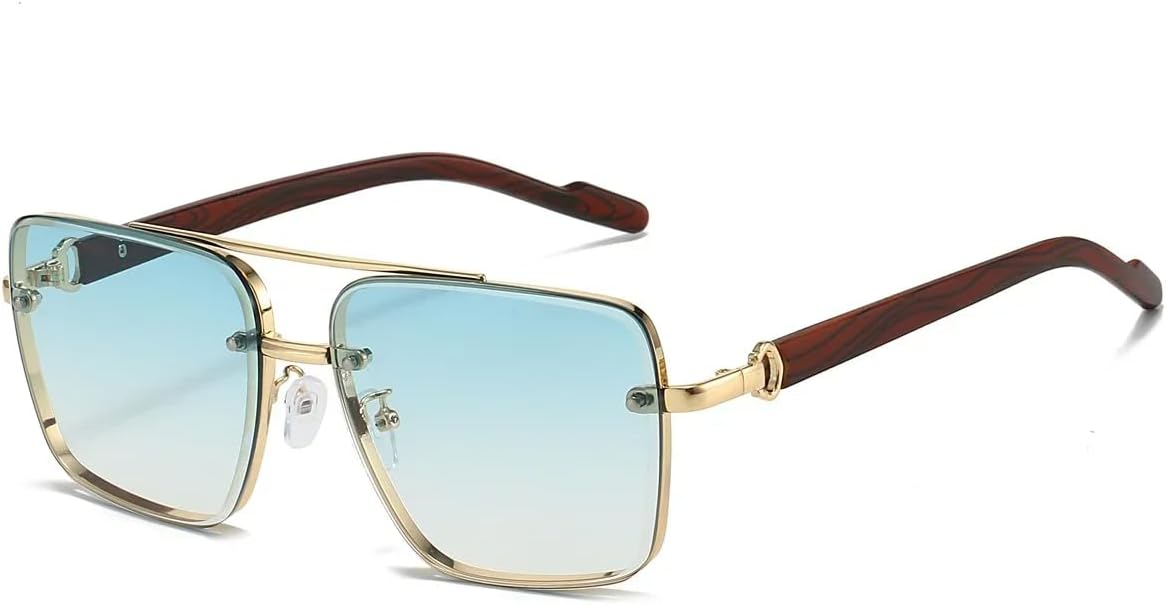 Солнцезащитные очки с защитой UV400 | Двойная перемычка, металлические шарниры, градиентные линзы | Для женщин и мужчин, для занятий спортом на открытом воздухе и вождения DSVIGF, Gradient Green
Солнцезащитные очки с защитой UV400 | Двойная перемычка, металлические шарниры, градиентные линзы | Для женщин и мужчин, для занятий спортом на открытом воздухе и вождения DSVIGF, Gradient Green