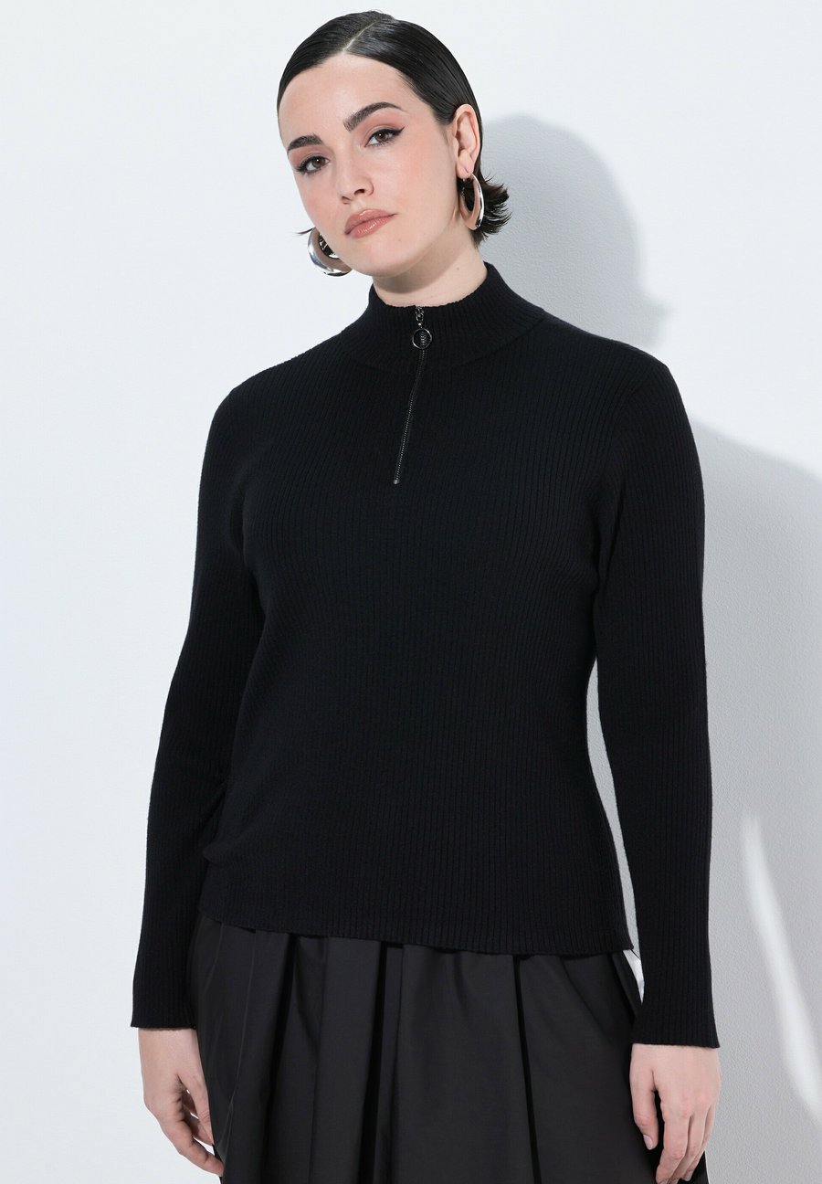 Джемпер Ulla Popken Jumper, Black
Джемпер Ulla Popken Jumper, Black