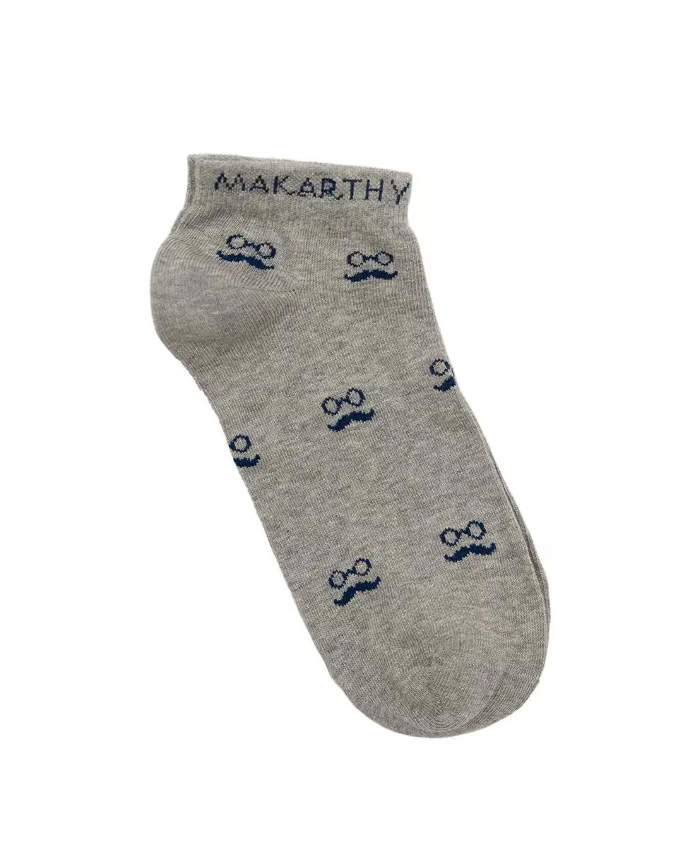 Мужские носки с причудливым принтом Makarthy, серый 
Мужские носки с причудливым принтом Makarthy, серый