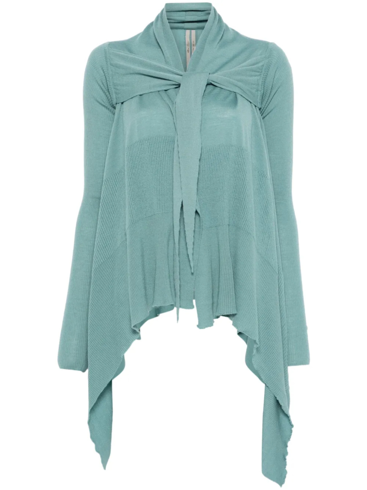 Кардиган с запахом Rick Owens, синий
Кардиган с запахом Rick Owens, синий