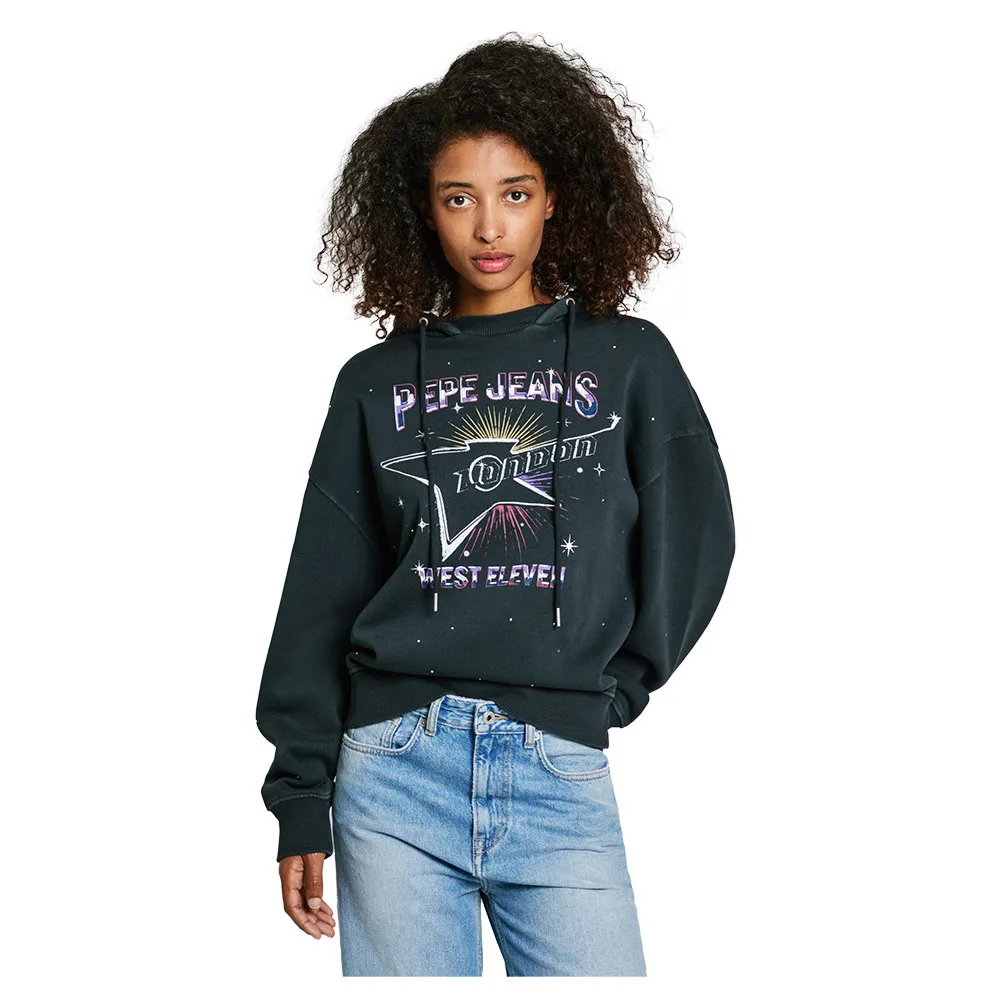 Худи Pepe Jeans Lilian, черный
Худи Pepe Jeans Lilian, черный