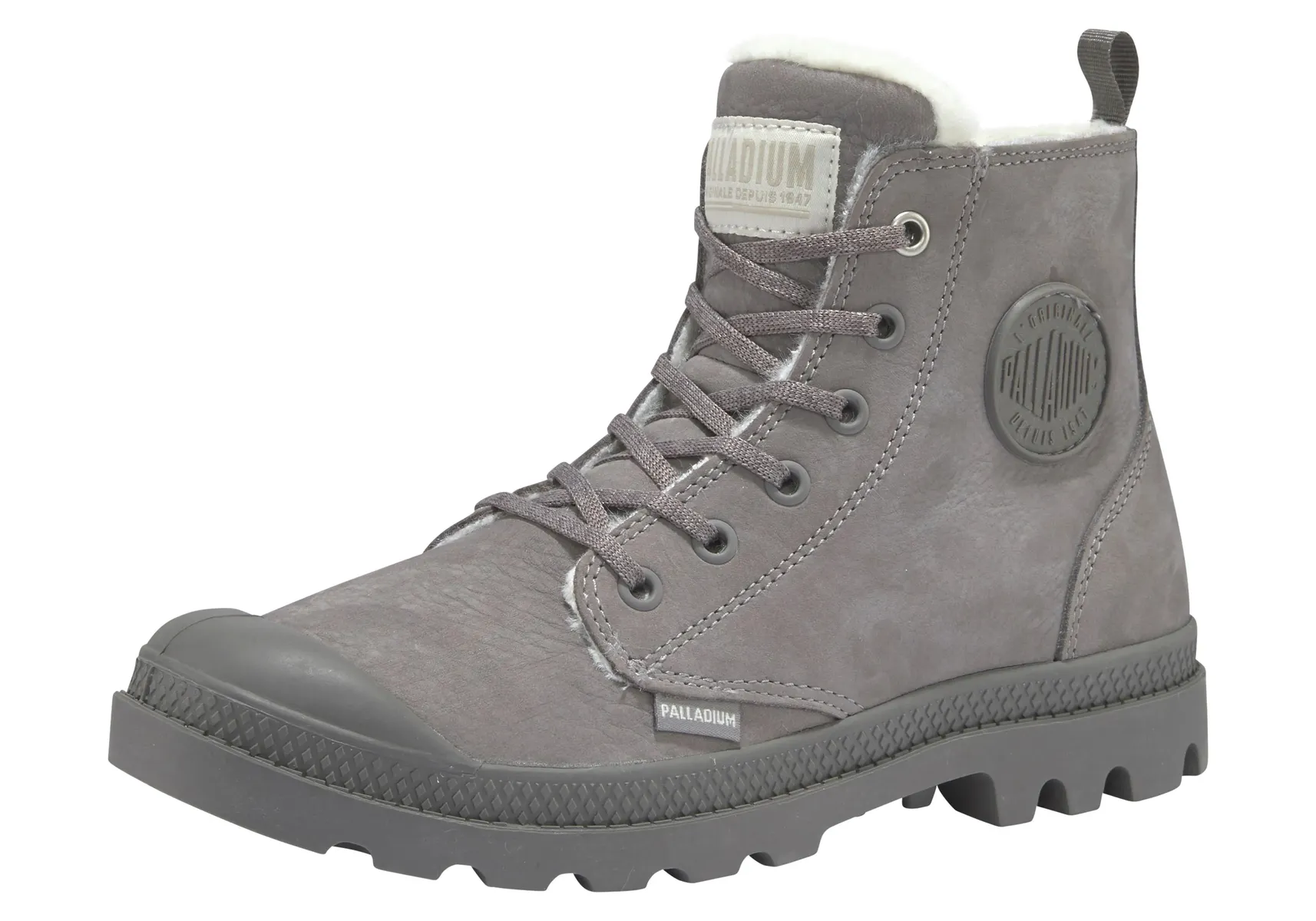 Палладиевые зимние ботинки "PAMPA HI ZIP WL W", на подкладке Palladium, цвет Cloudburst-Charcoal-Gray
Палладиевые зимние ботинки "PAMPA HI ZIP WL W", на подкладке Palladium, цвет Cloudburst-Charcoal-Gray