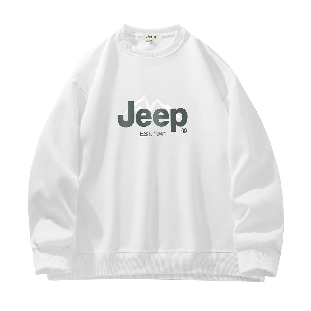 Унисекс свитшот Jeep, белый
Унисекс свитшот Jeep, белый