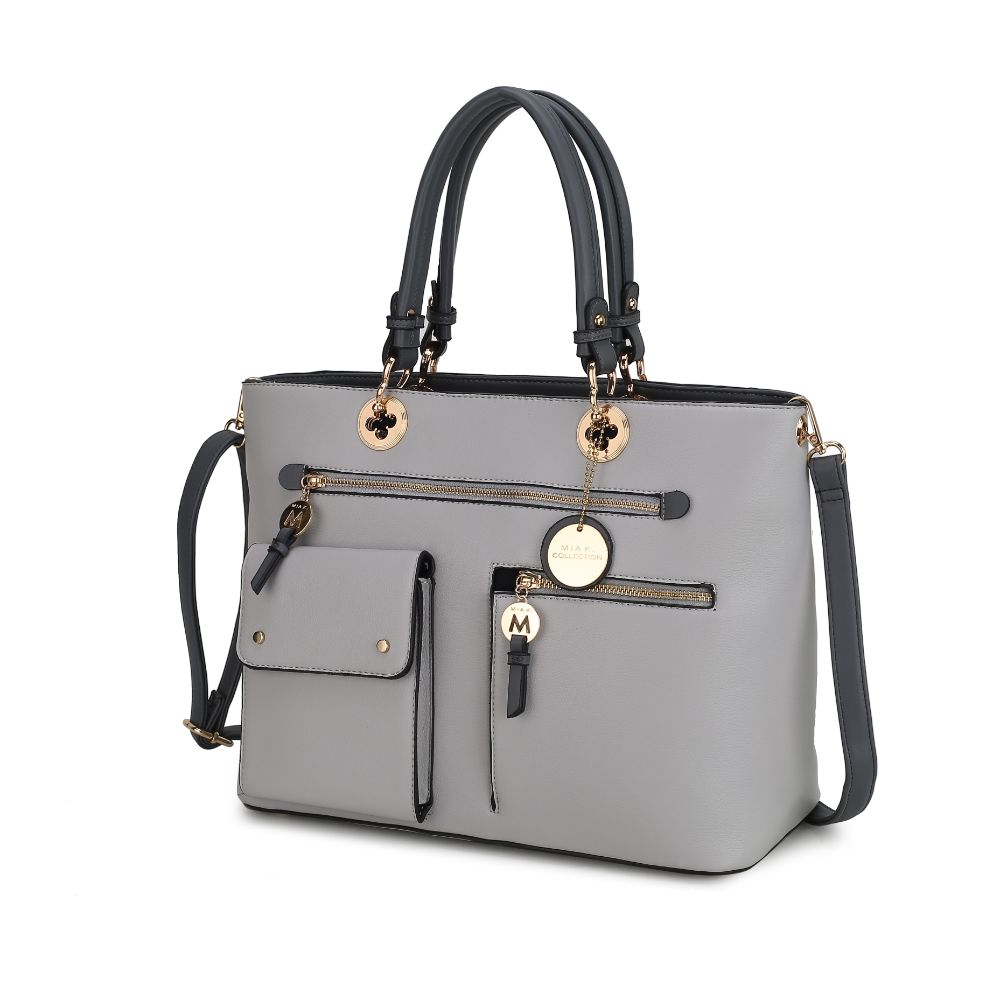 Сумка-портфель Julia с несколькими карманами MKF Collection By Mia K., цвет light grey-charcoal, Черный, Сумка-портфель Julia с несколькими карманами MKF Collection By Mia K., цвет light grey-charcoal
Сумка-портфель Julia с несколькими карманами MKF Collection By Mia K., цвет light grey-charcoal, Черный, Сумка-портфель Julia с несколькими карманами MKF Collection By Mia K., цвет light grey-charcoal