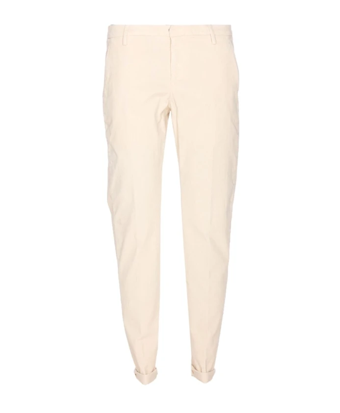 Белые вельветовые брюки с планкой на пуговицах Dondup, белый
Белые вельветовые брюки с планкой на пуговицах Dondup, белый