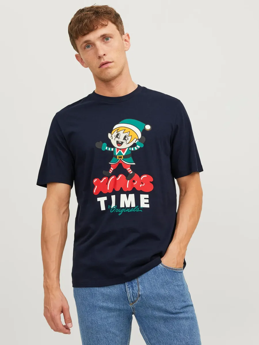 Рубашка Jack & Jones с круглым вырезом "JORXMAS TEE SS CREW NECK", цвет Sky Captain
Рубашка Jack & Jones с круглым вырезом "JORXMAS TEE SS CREW NECK", цвет Sky Captain