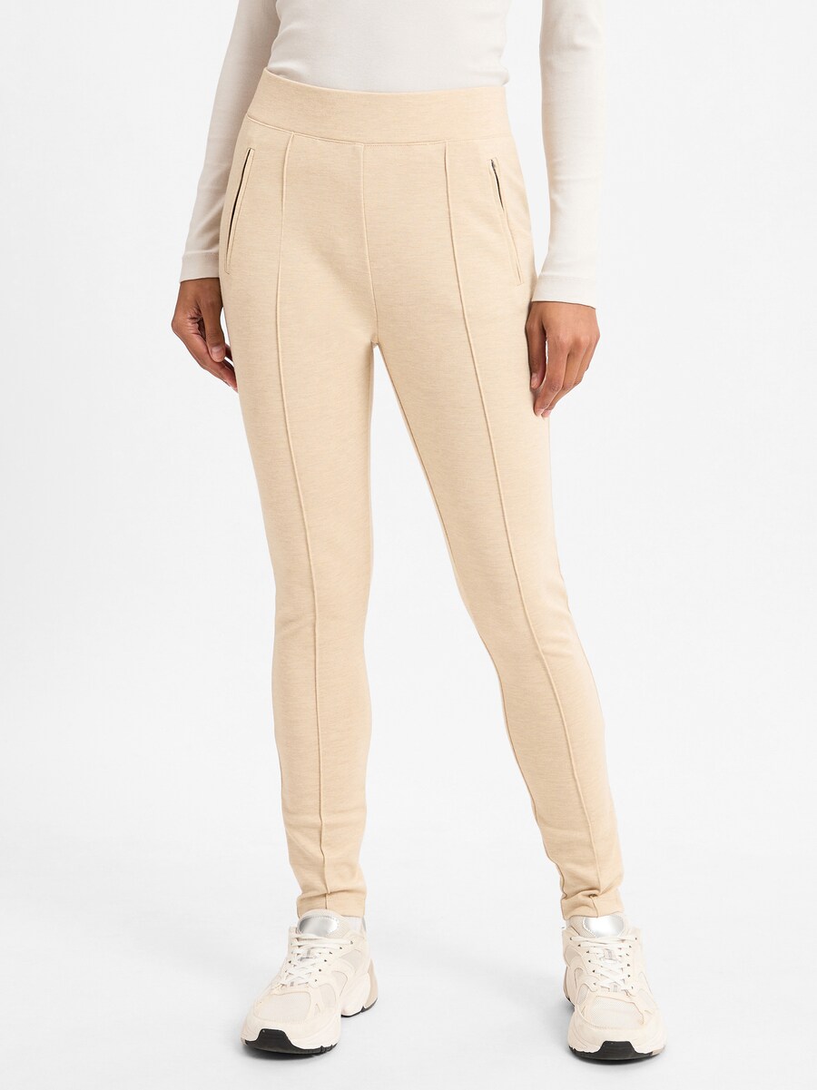 Облегающие брюки в складку спереди OPUS Ekaja, песочный
Облегающие брюки в складку спереди OPUS Ekaja, песочный