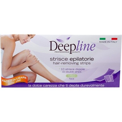 Двойные полоски холодного воска для удаления волос Deepline, 10 штук
Двойные полоски холодного воска для удаления волос Deepline, 10 штук