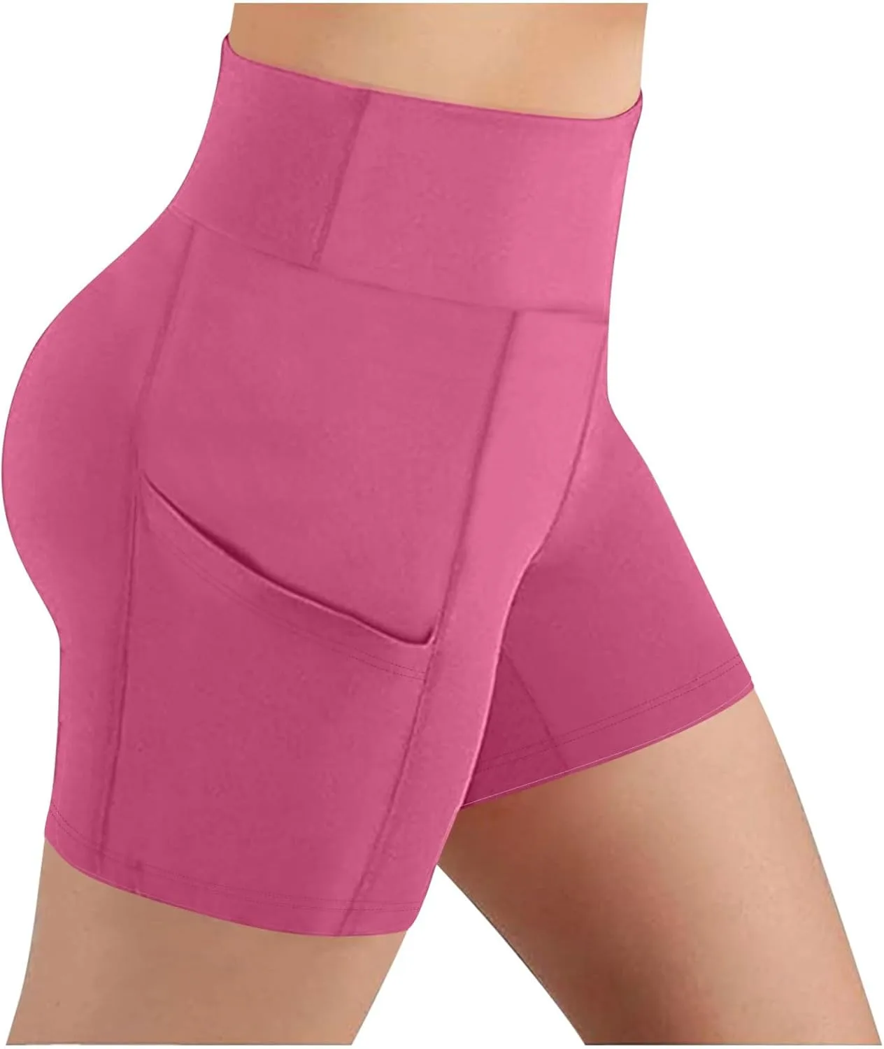 Женские шорты для спортзала с контролем живота и карманами
Женские шорты для спортзала с контролем живота и карманами