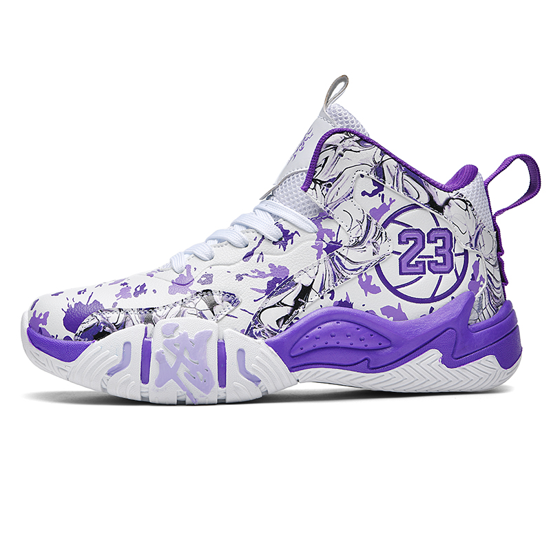 Black-tailed deer Антискользящие износостойкие баскетбольные кроссовки Black Tailed Deer Mid Top унисекс бело-фиолетовые, цвет White Purple
Black-tailed deer Антискользящие износостойкие баскетбольные кроссовки Black Tailed Deer Mid Top унисекс бело-фиолетовые, цвет White Purple