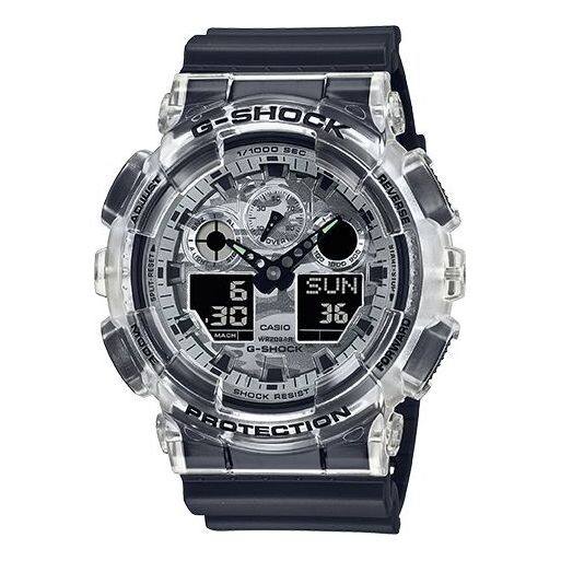 Часы CASIO G-Shock Analog-Digital 'Translucent Black', черный
Часы CASIO G-Shock Analog-Digital 'Translucent Black', черный