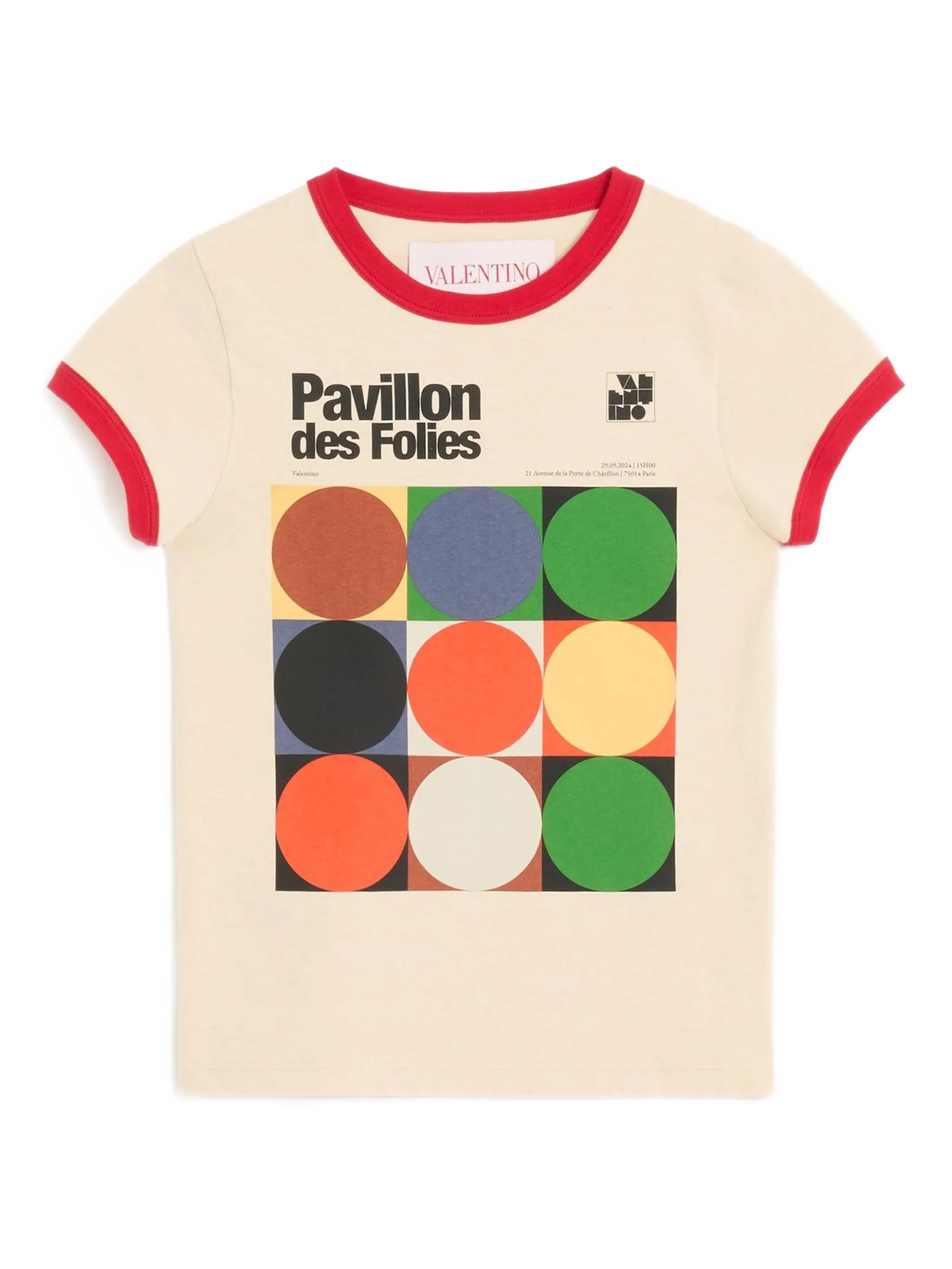 Футболка с графичным принтом Valentino Garavani, бежевый
Футболка с графичным принтом Valentino Garavani, бежевый