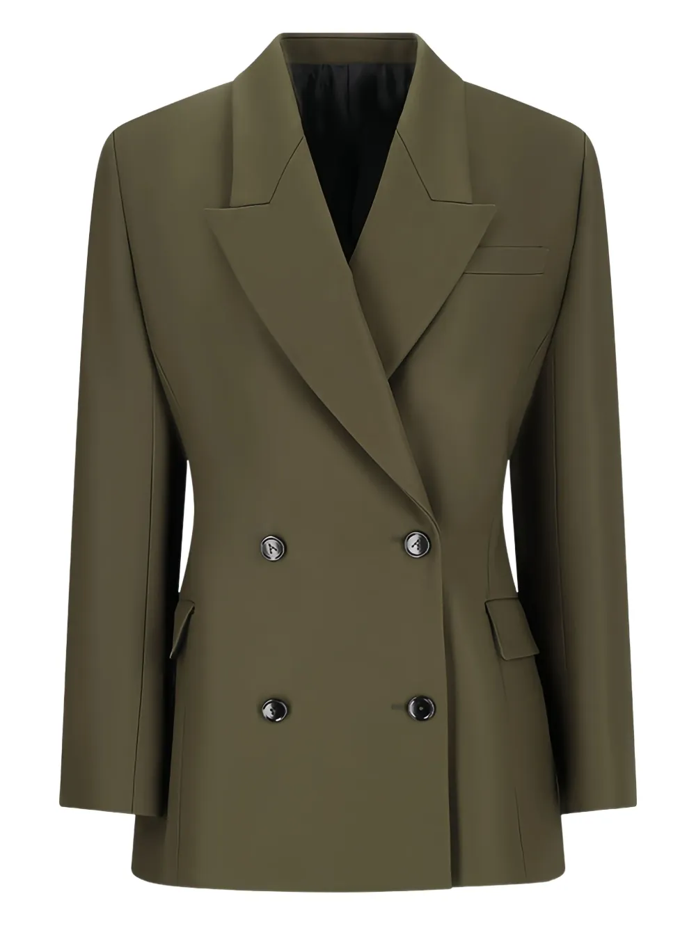 Двубортный пиджак с длинными рукавами Alaïa, зеленый
Двубортный пиджак с длинными рукавами Alaïa, зеленый