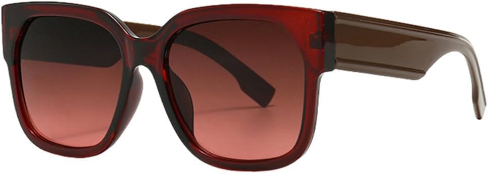 LVTFCO Черные модные солнцезащитные очки большого размера для женщин, квадратные, UV400, винтажные, для мужчин, WTY070, красно-коричневые, один размер, Wty070 Red Brown
LVTFCO Черные модные солнцезащитные очки большого размера для женщин, квадратные, UV400, винтажные, для мужчин, WTY070, красно-коричневые, один размер, Wty070 Red Brown