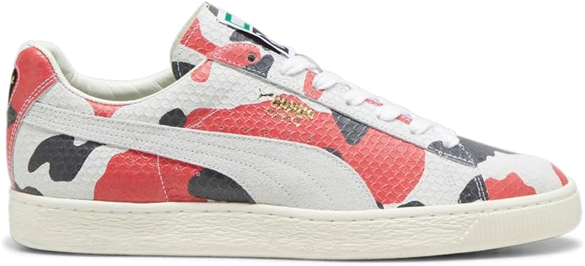 Кроссовки PUMA мужские замшевые, сделанные в Японии с шнуровкой Koi, повседневные - красные, белые
Кроссовки PUMA мужские замшевые, сделанные в Японии с шнуровкой Koi, повседневные - красные, белые