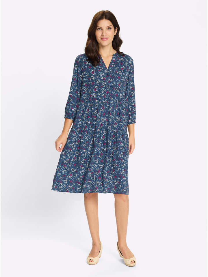 Sieh an! Многоярусное платье с принтом в джинсово-синем и фуксиевом цветах
Sieh an! Многоярусное платье с принтом в джинсово-синем и фуксиевом цветах