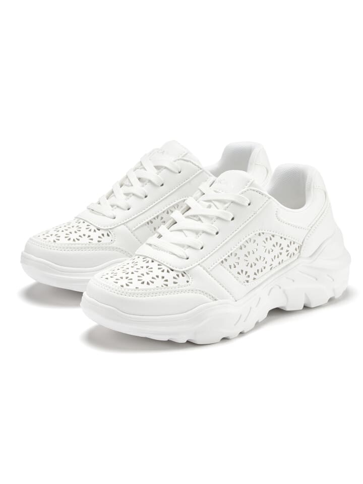 Низкие кроссовки LASCANA, белый
Низкие кроссовки LASCANA, белый