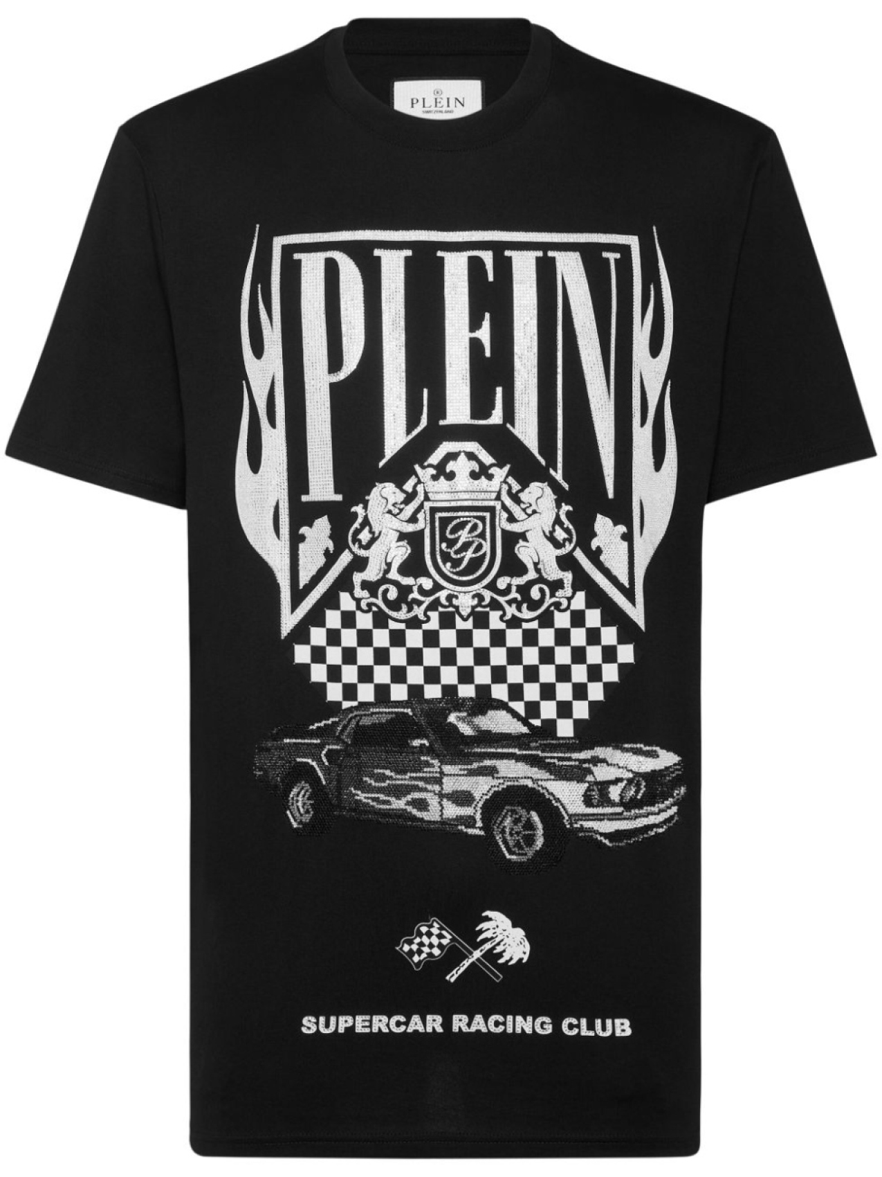 Philipp Plein футболка Strass Flame Racing, черный
Philipp Plein футболка Strass Flame Racing, черный
