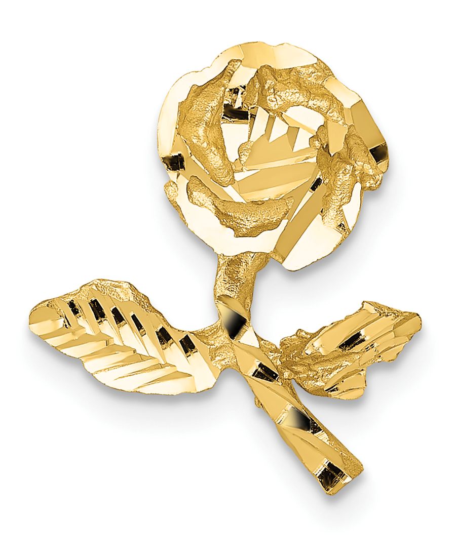 Кулон в виде розы с текстурированной поверхностью из 14-каратного желтого золота Macy's, Yellow Gold
Кулон в виде розы с текстурированной поверхностью из 14-каратного желтого золота Macy's, Yellow Gold