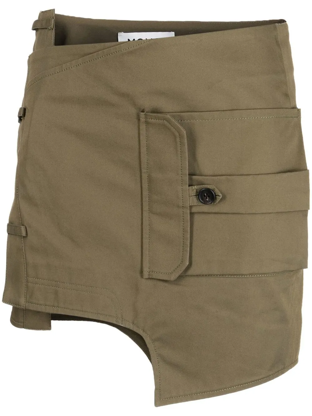 Мини-юбка асимметричного кроя Monse, зеленый
Мини-юбка асимметричного кроя Monse, зеленый