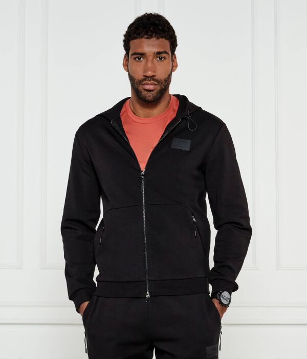 Толстовка с логотипом Ea7 Regular Fit на молнии, черный
Толстовка с логотипом Ea7 Regular Fit на молнии, черный