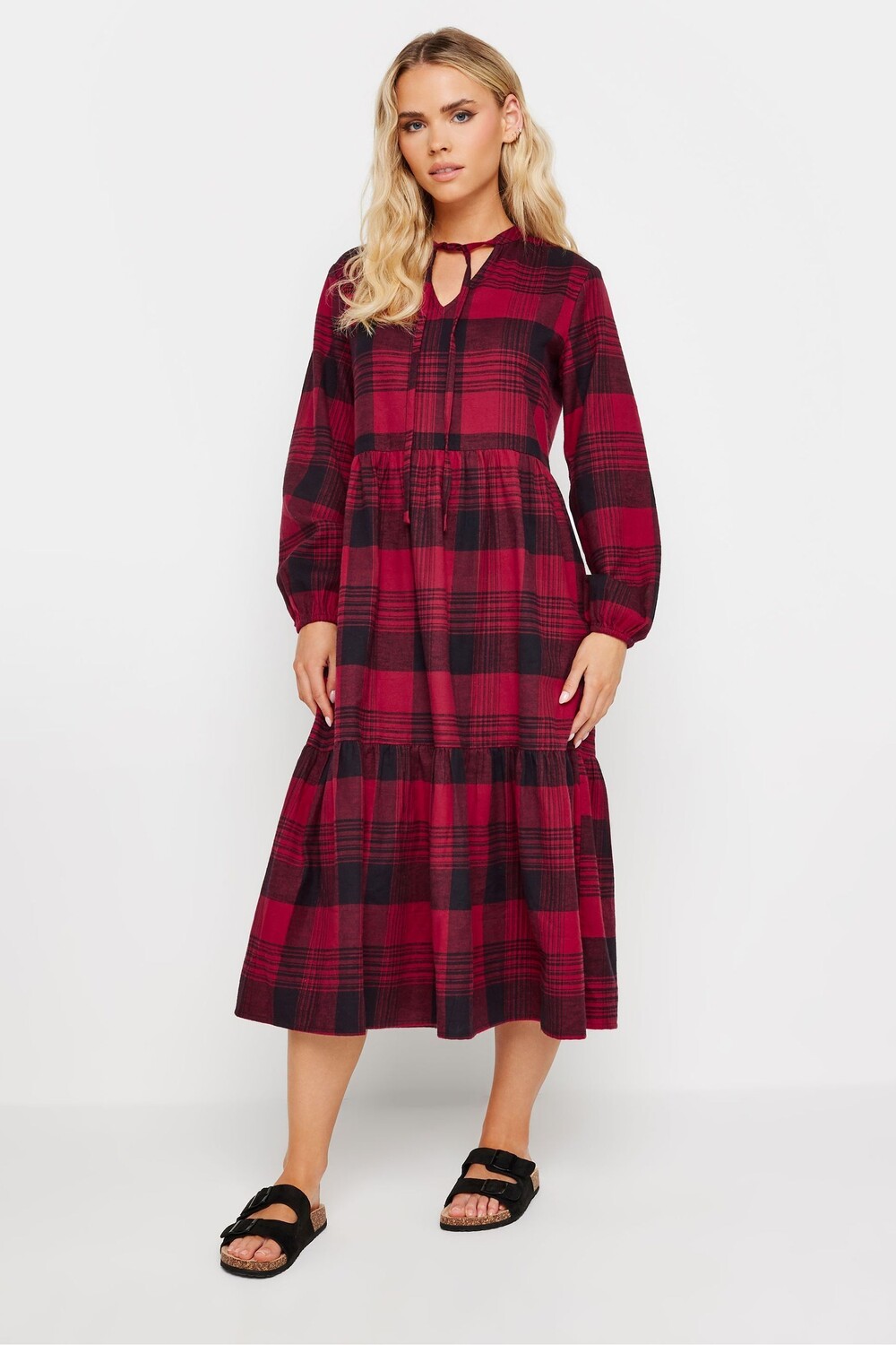 Галстук в клетку из 100% хлопка платье мидакси Pixiegirl Petite, красный
Галстук в клетку из 100% хлопка платье мидакси Pixiegirl Petite, красный