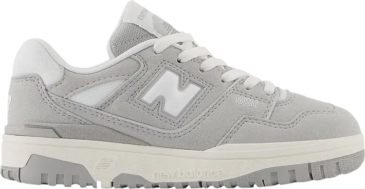 Кроссовки 550 Little Kid 'Suede Pack - Concrete', серый
Кроссовки 550 Little Kid 'Suede Pack - Concrete', серый