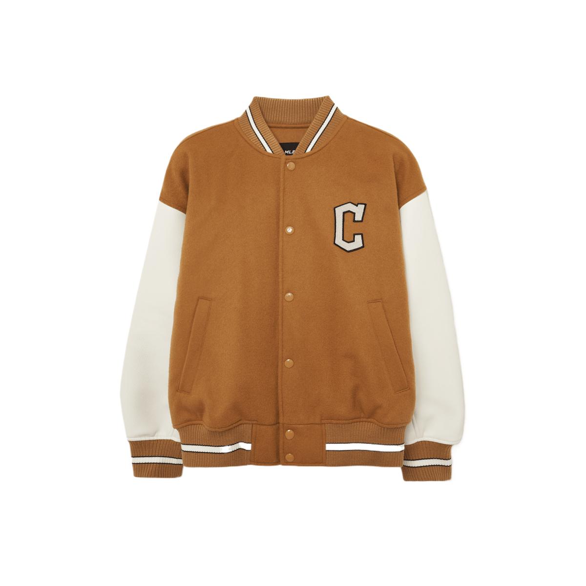 MLB Куртка Cleveland Guardians Unisex Camel, Camel 
MLB Куртка Cleveland Guardians Unisex Camel, Camel