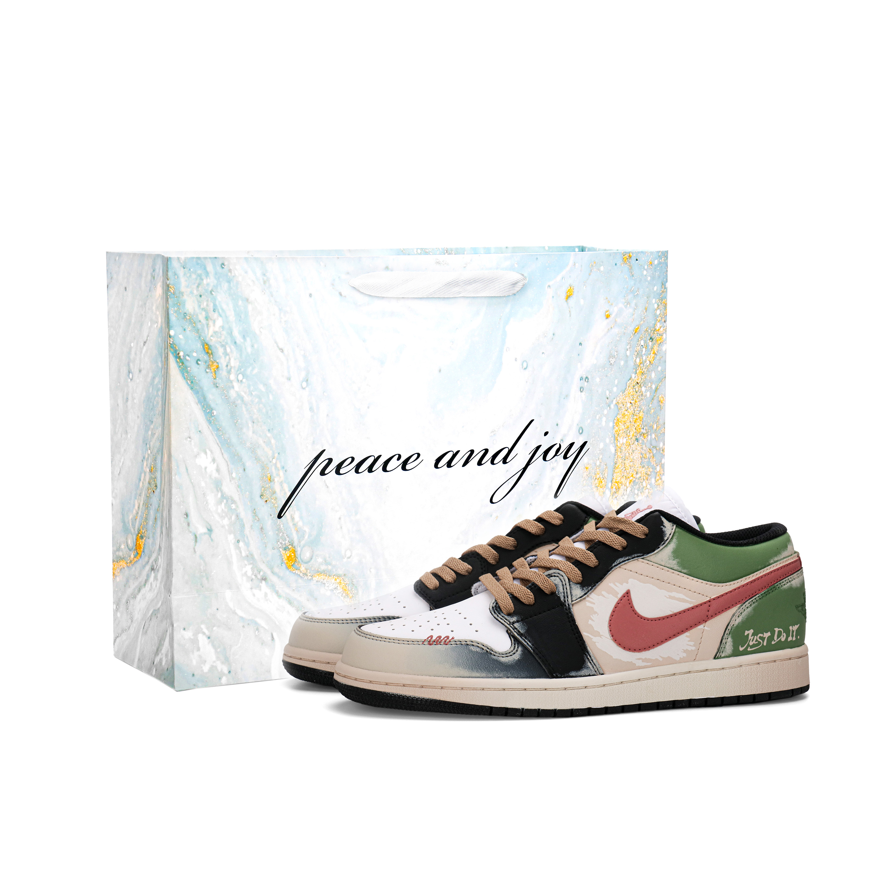 Jordan Баскетбольные кроссовки Air 1 с низким верхом, износостойкие, винтажные, мужские, красно-коричневые, зеленые
Jordan Баскетбольные кроссовки Air 1 с низким верхом, износостойкие, винтажные, мужские, красно-коричневые, зеленые