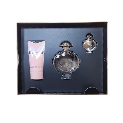 Paco Rabanne Olympéa Eau De Parfum Set 50ml With Body Lotion 75ml And Mini 6ml
Paco Rabanne Olympéa Eau De Parfum Set 50ml With Body Lotion 75ml And Mini 6ml