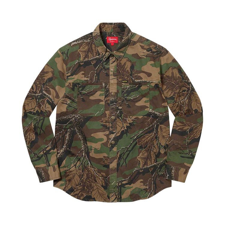 Рубашка Supreme Snap Work Shirt Branch Woodland Camo, разноцветный
Рубашка Supreme Snap Work Shirt Branch Woodland Camo, разноцветный