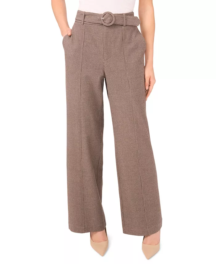 Женские брюки с высокой талией CeCe, коричневый/бежевый
Женские брюки с высокой талией CeCe, коричневый/бежевый