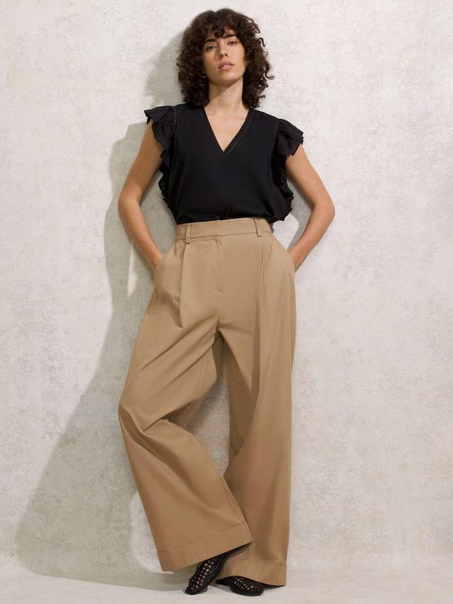 Хлопковые чинос с подвернутым краем Ro&Zo, Natural
Хлопковые чинос с подвернутым краем Ro&Zo, Natural