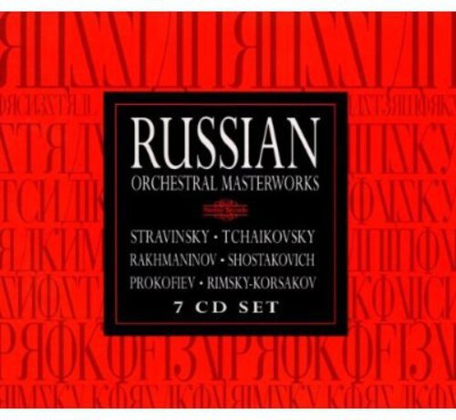 CD диск Tchaikovsky / Rimsky-Korsakov / Prokofiev Et Al: Russian Orchestral Masterworks
CD диск Tchaikovsky / Rimsky-Korsakov / Prokofiev Et Al: Russian Orchestral Masterworks